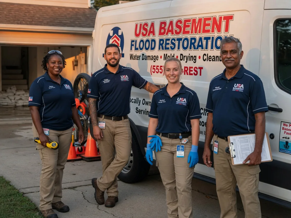 Basement Flood Cleanup company in Vandalia, MI