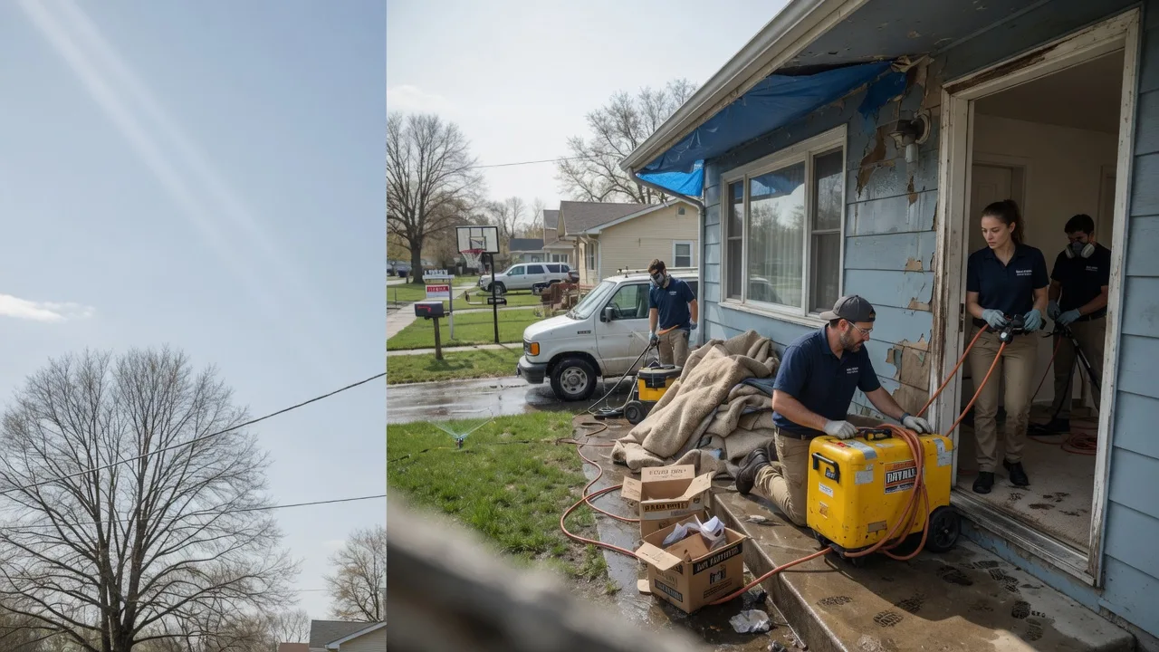 Basement Flood Cleanup in Vandalia, MI near me